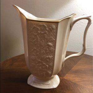 Lenox Gold Trimmed Pitcher Vase
